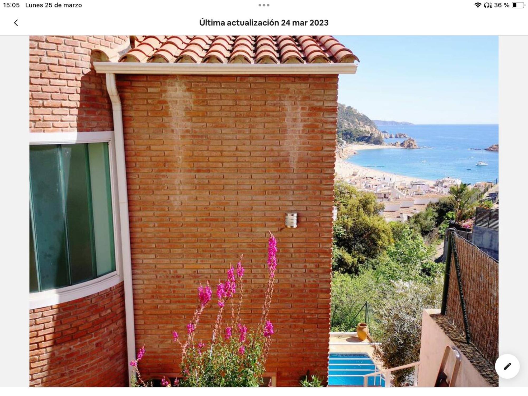 Villa Torre con vistas Tossa de Mar Exterior foto
